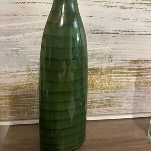 Green Ceramic Decorative Vase - Home Accents